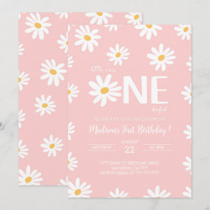 Invitation Daisy 1er anniversaire