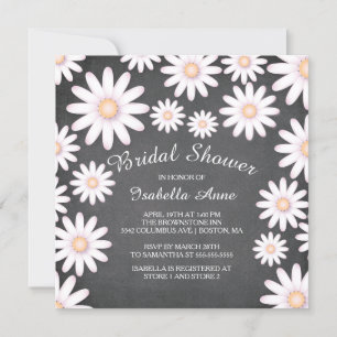 Invitation Daisy Daisy Envie d'une douche nuptiale