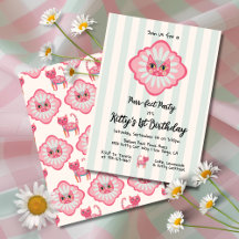 Daisy Kitty Visage Purr-fect fête d'anniversaire