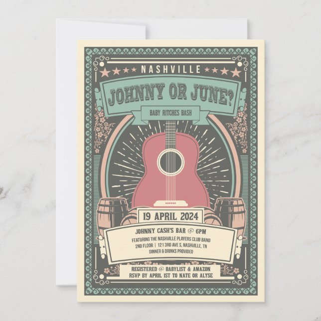 Invitation d'Alyse Ritches (Devant)