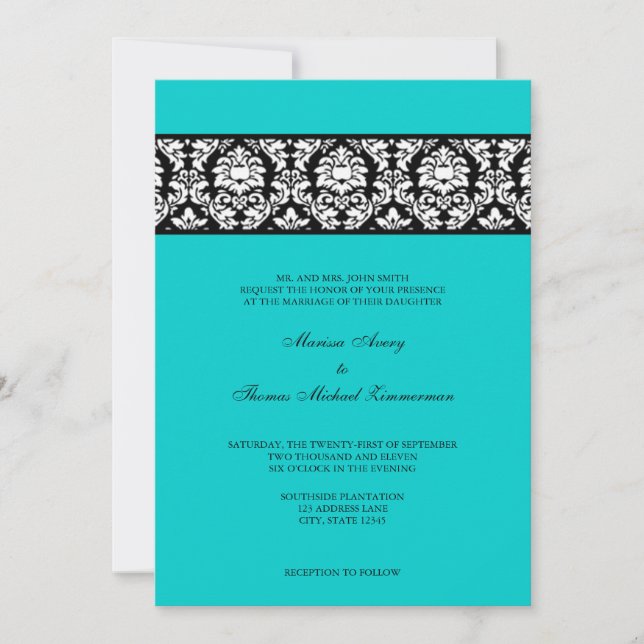 Invitation Damas (Devant)