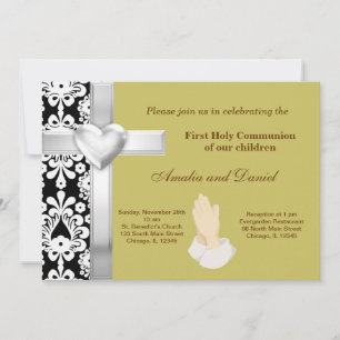 Invitation Damas Sainte Communion
