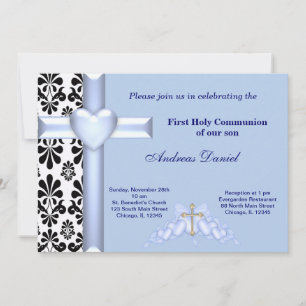Invitation Damas Sainte Communion