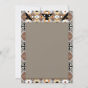 Invitation d'Amérindiens Crow