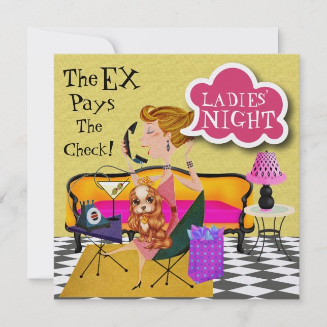 Invitation Dames Night Out - SRF (Devant)