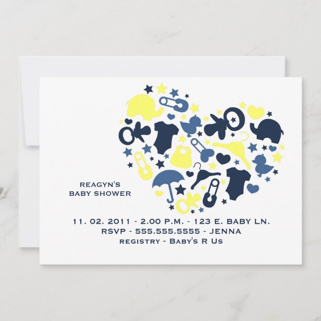 Invitation d'amour d'une mère (Devant)