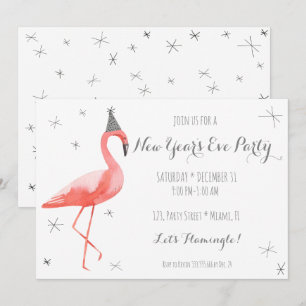 Invitation d'amusement de partie de réveillon de