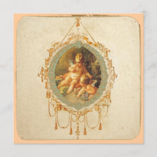 Invitation d'Angel Cherubs Enregistrer les cartes 
