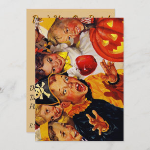 Invitation Dangers de Bobbing de pomme - Drôle décoration Hal