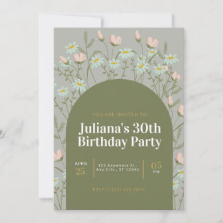 Invitation d'anniversaire