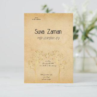 Invitation d'anniversaire