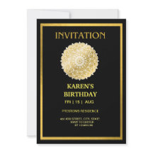 Invitation d'anniversaire