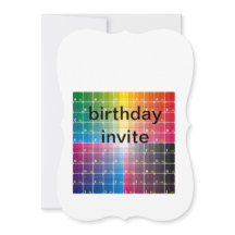 invitation d'anniversaire