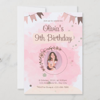 Invitation d'anniversaire