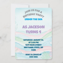 Invitation d'anniversaire