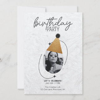 Invitation d'anniversaire