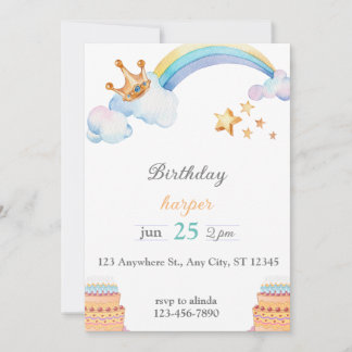 invitation d'anniversaire