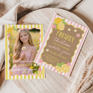Invitation d'anniversaire 13 ans tout frais