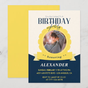 Invitation d'anniversaire 14 ans pour enfants Mode
