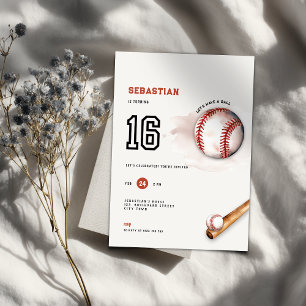 Invitation d'anniversaire 16 ans pour adolescents