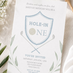 Invitation d'anniversaire 1ère pour Blue Hole in O