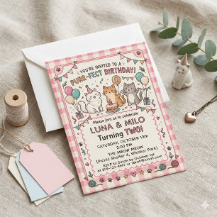 Invitation d'anniversaire 2 ans Parfait pour ronro