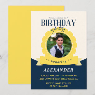 Invitation d'anniversaire adulte 16e anniversaire