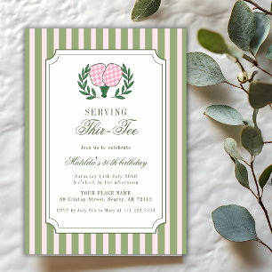 Invitation d'anniversaire adulte de 30 ans pour Pi