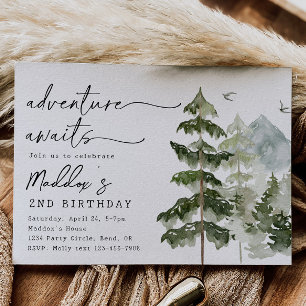 Invitation d'anniversaire   Adventure Party