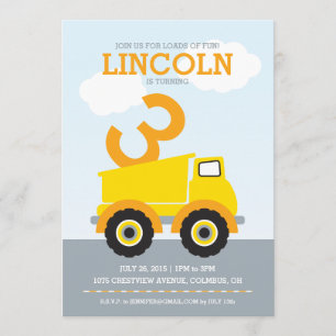 Invitation d'anniversaire amusante