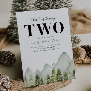 Invitation d'anniversaire Anniversaire des monta