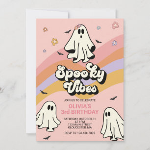 Invitation d'anniversaire aux VIBES effrayantes d'