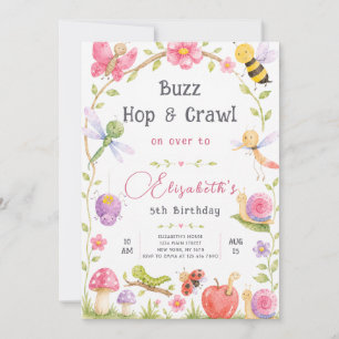 Invitation d'anniversaire Bugs 3