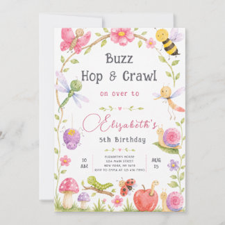 Invitation d'anniversaire Bugs 3