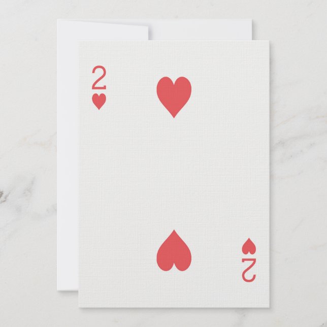 Invitation d'anniversaire de casino avec la carte  (Devant)