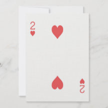 Invitation d'anniversaire de casino avec la carte