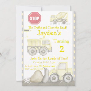 Invitation d'anniversaire de construction, Bull Do