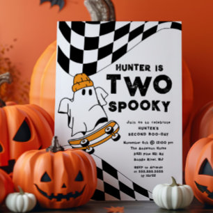 Invitation d'anniversaire de deux mecs Éffrayants