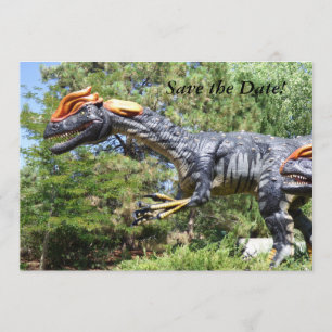 Invitation d'anniversaire de dinosaure