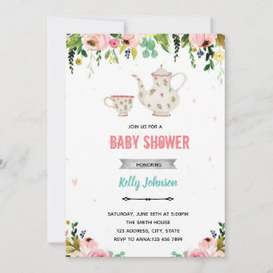 Invitation d'anniversaire de douche de brassage de