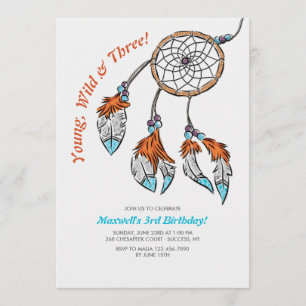 Invitation d'anniversaire de Dreamcatcher