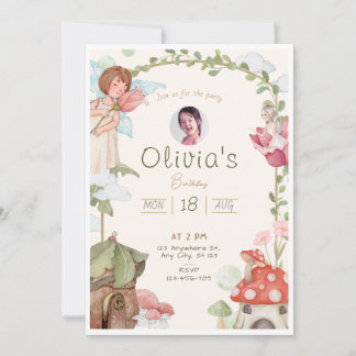 Invitation d'anniversaire de famille