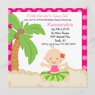 Invitation d'anniversaire de fille de danse