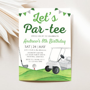 Invitation d'anniversaire de fille pour une soirée