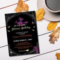 Invitation d'anniversaire de Hocus Pocus