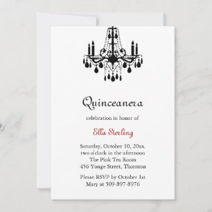 Invitation d'anniversaire de la grande salle de ba