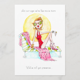 invitation d'anniversaire de l'Etoile de cinéma po