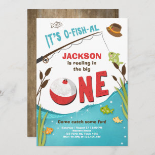 invitation d'anniversaire de pêche d'o-poisson-Al