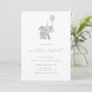 Invitation d'anniversaire de premier anniversaire 