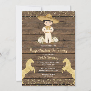 Invitation d'anniversaire de trois ans garçon